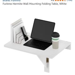 Wall-Mounted Folding Table