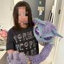 Gamma the Alien Puppet  Handcrafted One-of-a-Kind Art Piece Image 8