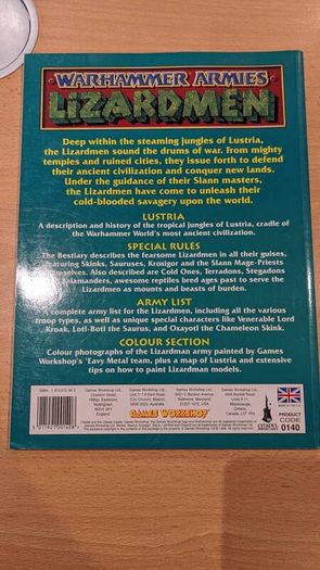 warhammer codex Lizardmen army book
