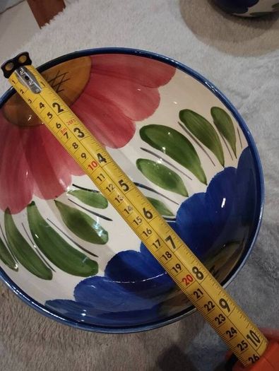 Vintage Ceramic Hand-painted Cabo Bowl set