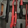 Never used heavy duty pipe threading cutting screwing set in hard case Image 10