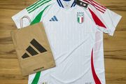 Italy Football Jersey White Size XL