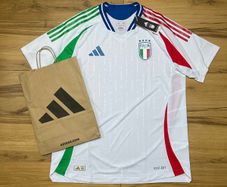 Italy Football Jersey White Size XL