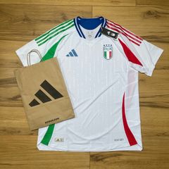 Italy Football Jersey White Size XL