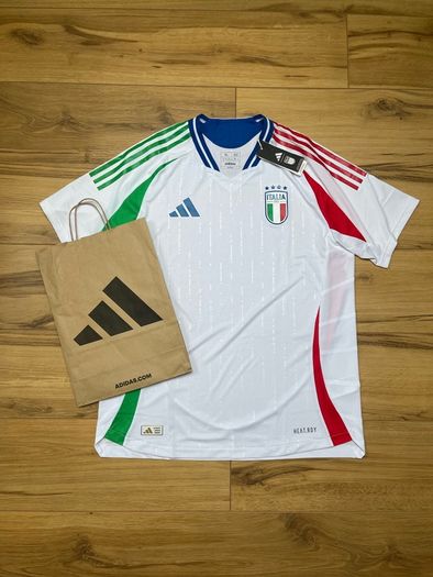 Italy Football Jersey White Size XL