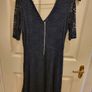 Navy River Island lace dress Size 12 Image 4