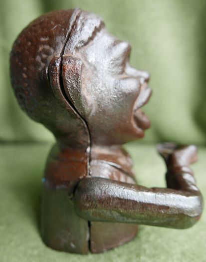 Antique Cast Iron Money Box