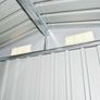 Garden Storage Shed Anthracite Steel 204x132x186 cm Image 7