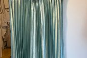Dorothy Perkins LUXE Pleated Midi Dress  Sage Green Satin (Brand New With Tags