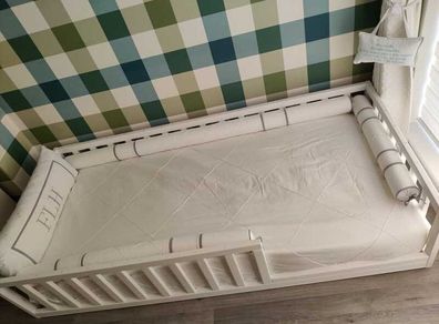 Toddler Floor Bed (200x90 cm, White)