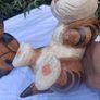 3 X Art Deco Handpainted Hardwood Cats Image 6