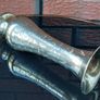 Antique Indian/Middle Eastern Brass Vase Image 2