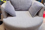 Swivel armchair