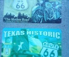 2. X.  Route.  66. Tin. Signs