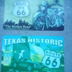 2. X.  Route.  66. Tin. Signs