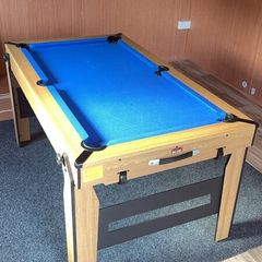 Pool table and Table tennis table