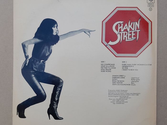 Shakin Street Rare Test Pressing Ross The Boss