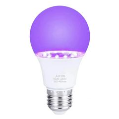 LED Lights Bulbs 9W Blacklight E27 Led Bulb UV Level 395nm UV Light Party Body Paint Fluorescent Led Lights For Disco Party Bar