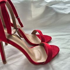 Red High Heels Prettylittlething