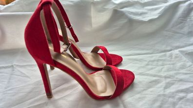 Red High Heels Prettylittlething