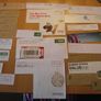Big lot of cut pieces with Irish postmarks Image 5