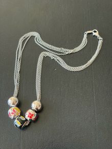 silver necklace