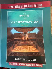 the study of orchestration