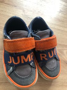Boys Camouflage Trainers from Clarks Size 4F
