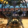 Beuatiful vintage cast iron wine rack Image 5