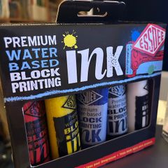 Essdee- premium water based block printing ink, six colours