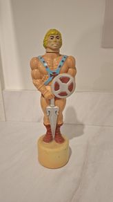 Vintage 1983 Masters Of The Universe He Man Bubble Bath Bottle