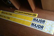 major 1100 slurry tank decals