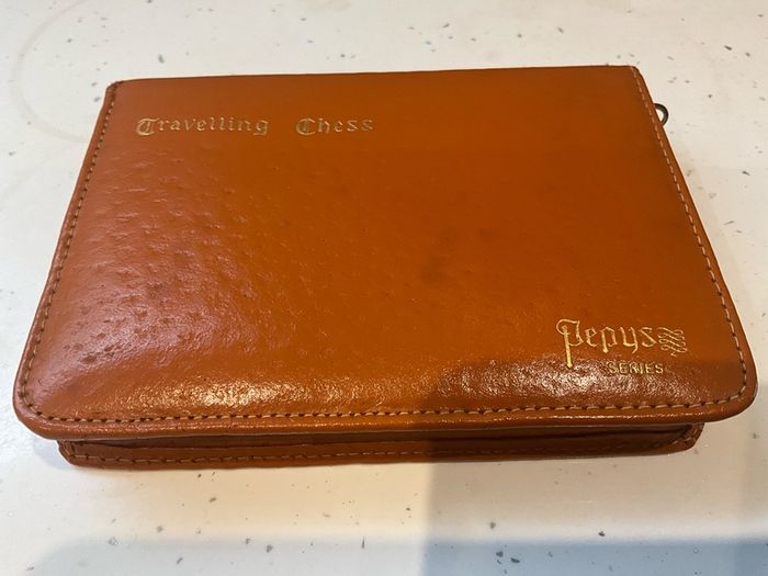 Vintage Travelling Chess Set