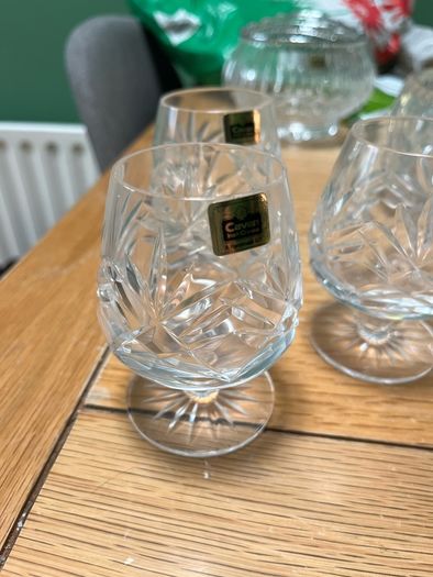 Cavan Crystal Brandy Glasses
