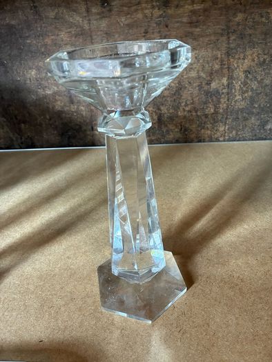 Galway crystal candlestick