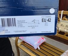 shoes size uk 8 brand new were 80euros in the  outlets