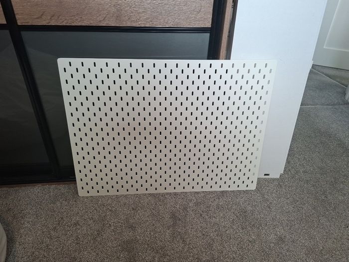 2 x Ikea Skadis pegboard 76x56cm