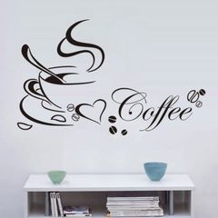 Wall Stickers Decal, House, Home Decor, Kitchen, Hall, Bedroom Decoration, Cafe Decoration