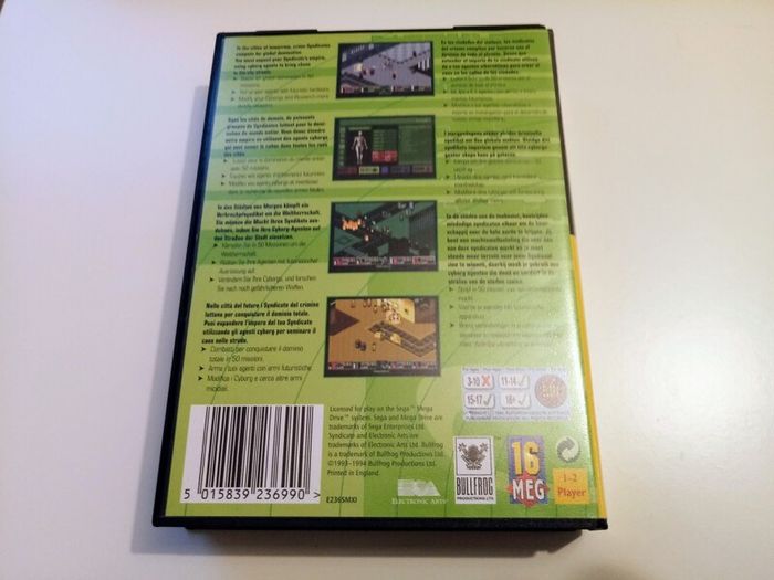 Sega Mega Drive Syndicate