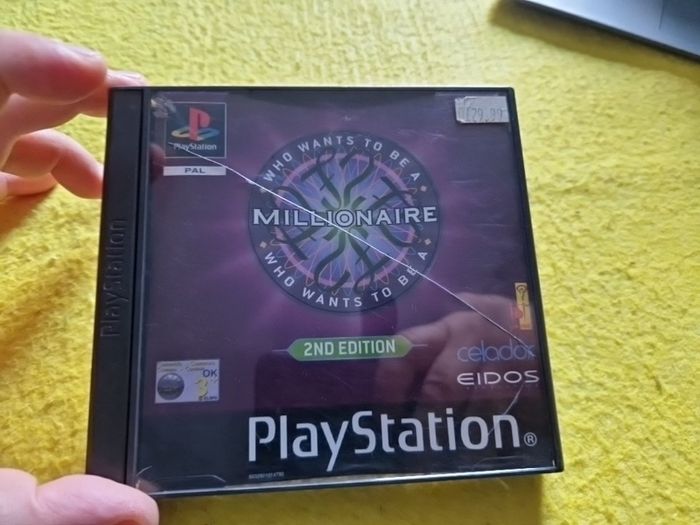 Who Wants to be a Millionaire 2nd Edition PlayStation1 Ps1 PlayStation2 Ps2 Games Original