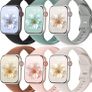 CeMiKa 6 Pack Sport Straps Compatible with Apple Watch Strap 40mm 41mm 38mm 42mm(Series 11) - Silicone Sport Replacement Band for iWatch SE Series 11 10 9 8 7 6 5 4 3 SE3, Women Men Image 2
