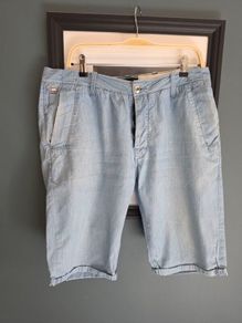 GStar raw denim look shorts size L