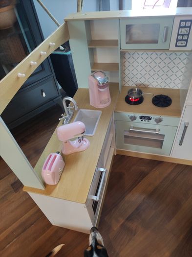 Kids wooden kitchen