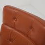 Vintage Tan Leather Swivel Office Chair Mondo by Karl-Erik Ekselius for JOC, 1960s. Image 2