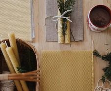 100% Natural Donegal Beeswax for candles (5 sheets per pack)