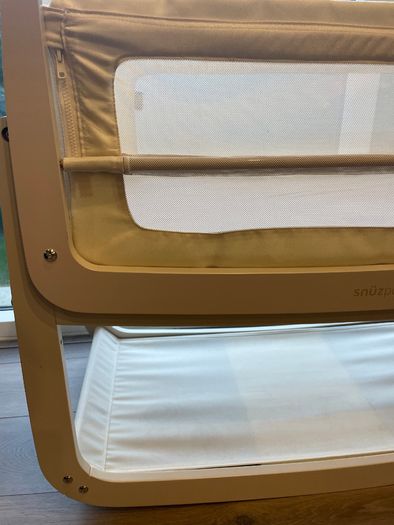 Snuzpod 5 cashmere bedside crib baby