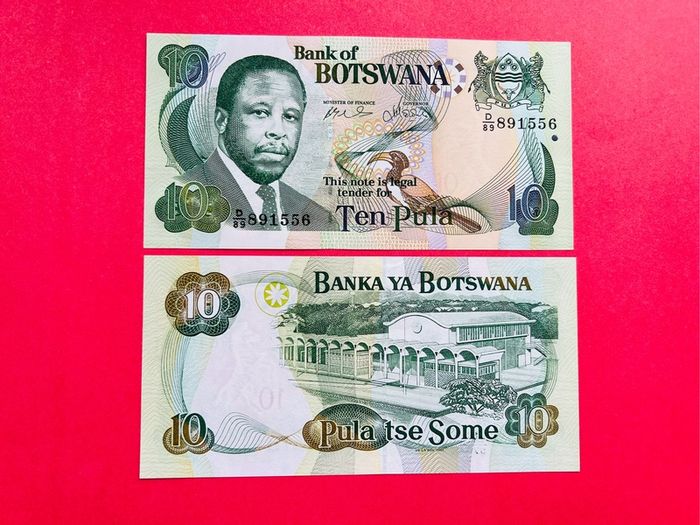 Botswana   10 Pula  1999. Pick  20b.   ( Uncirculated )