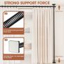 Brand New WELDUN Room Divider Screen Frame Curtain Rods, Image 2