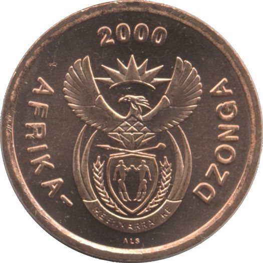 5 Cents Tsonga Legend - AFRIKA-DZONGA Coin