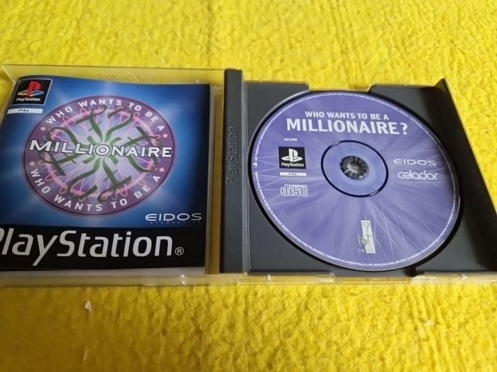Who wants to be a millionaire PlayStation1 ps1 PlayStation2 ps2 games Original